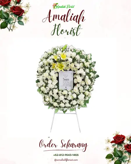 Krans Bunga Duka Rawa Boni