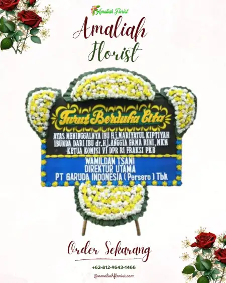 Papan Bunga Duka Rawa Boni